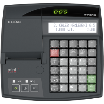 Kasa fiskalna ELZAB Mini LT ONLINE BT/ WiFi
